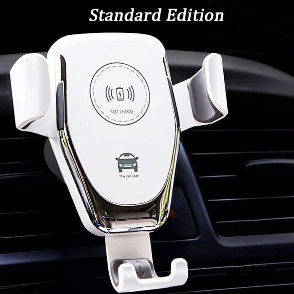 TESORO charger - Compatible With Apple, Car Qi Wireless fast Charging